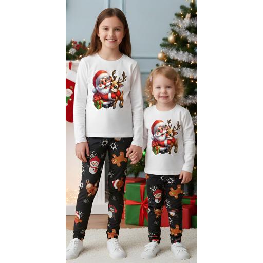 Комплект тънък 2 части (б/к) Коледно еленче 7