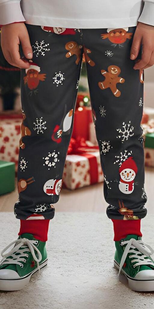 Долнище тънко Коледни мотиви 7