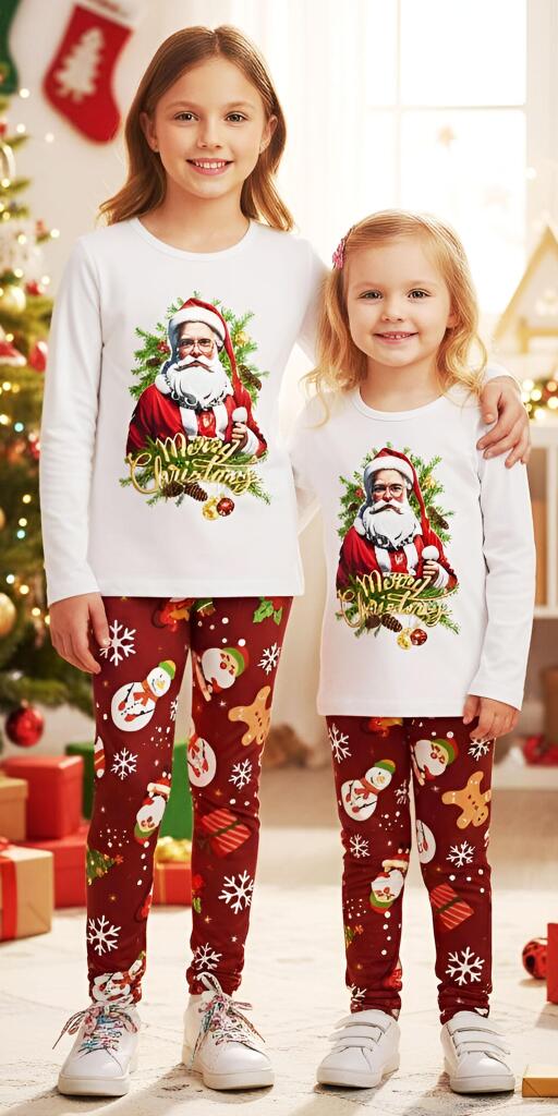 Комплект тънък 2 части (б/к.) Коледни мотиви 10