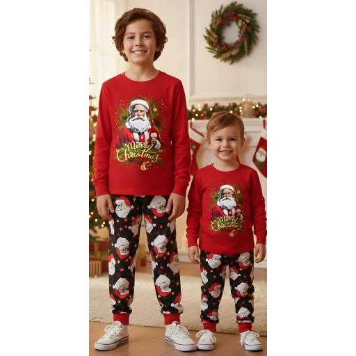 Комплект тънък 2 части (б/д.) Дядо Коледа 5