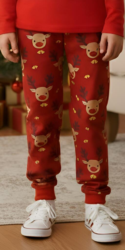 Долнище тънко Коледно еленче 6