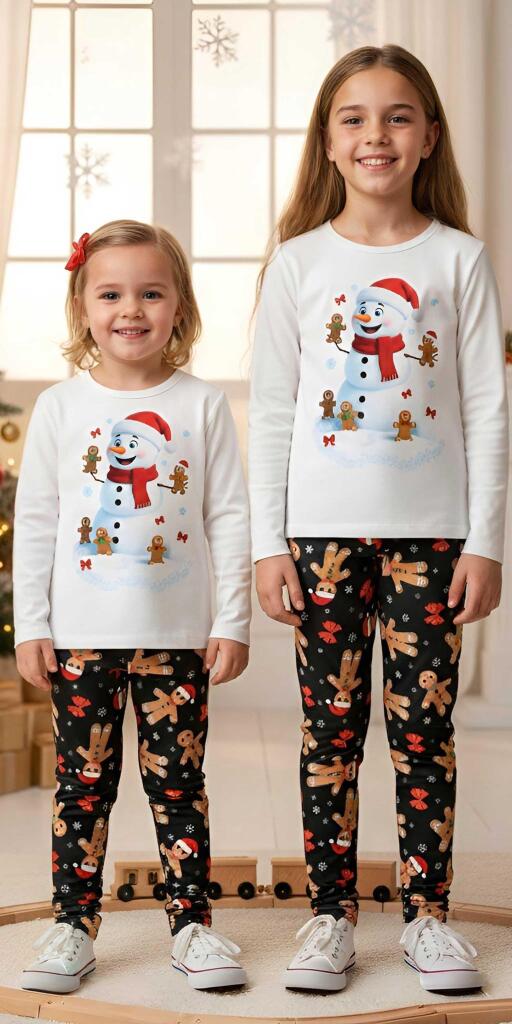 Комплект тънък 2 части (б/к.) Коледни мотиви 3