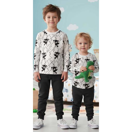 Комплект тънък 2 части (б/д) Закачливо мече (диг. печат)