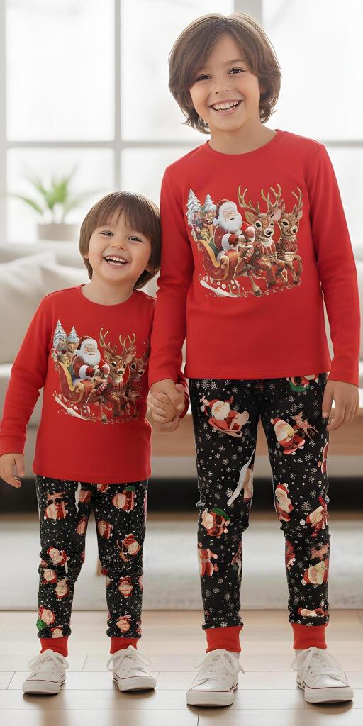 Комплект тънък 2 части (б/д.) Дядо Коледа 11