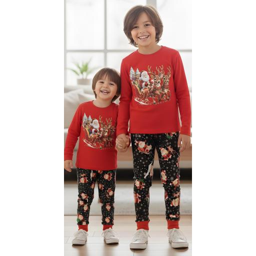 Комплект тънък 2 части (б/д.) Дядо Коледа 11