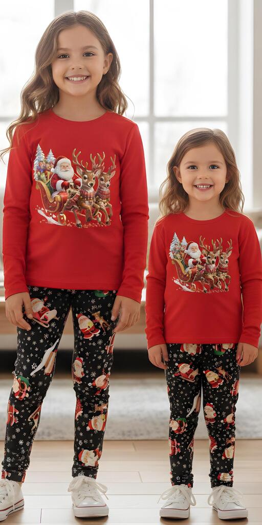 Комплект тънък 2 части (б/к.) Дядо Коледа 11