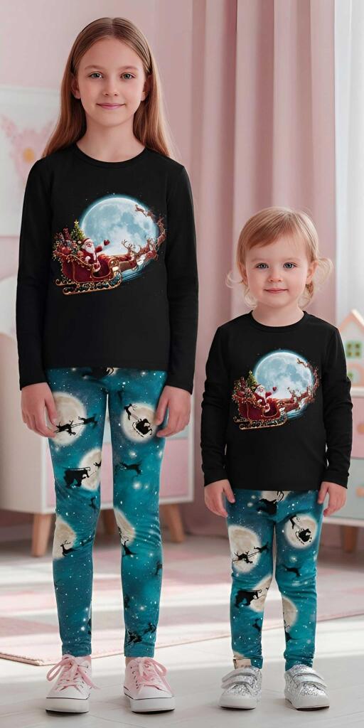 Комплект тънък 2 части (б/к.) Коледни мотиви 2