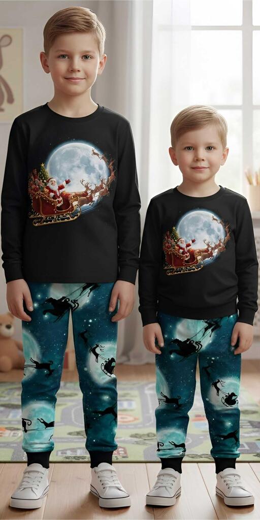 Комплект тънък 2 части (б/д.) Коледни мотиви 2