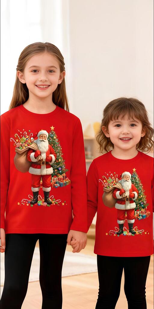 Блуза тънка Весели подаръци в червено