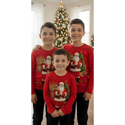 Блуза тънка Весели подаръци в червено