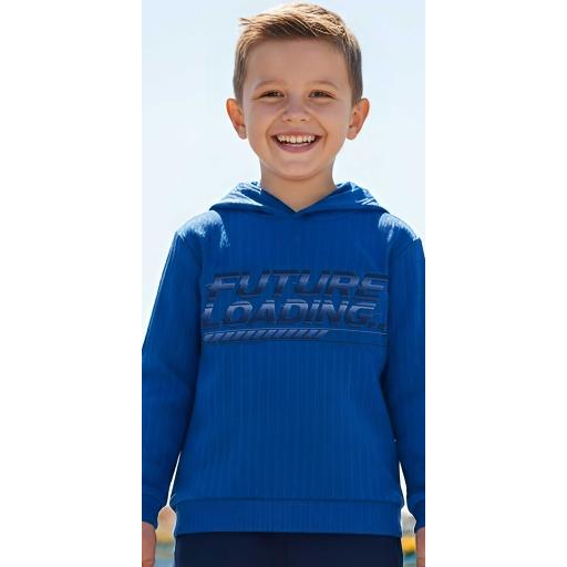 Детска блуза Future Loading в синьо – комфорт и стил за активни деца.
