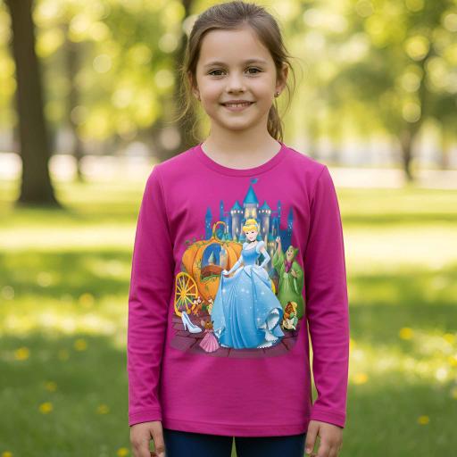 Блуза тънка Пепеляшка в циклама