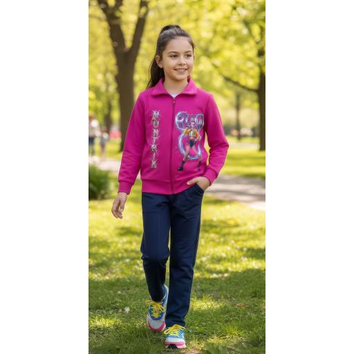 Комплект плътен 2 части (с/д) Кей Поп циклама