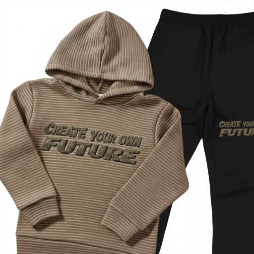 Комплект по-плътен 2 части (б.к/д) " Create your own future "