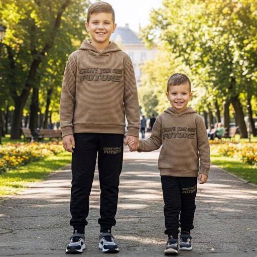 Комплект по-плътен 2 части (б.к/д) " Create your own future "