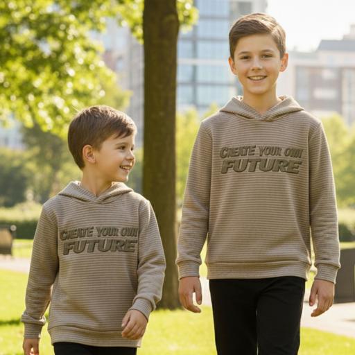 Блуза с качулка " Create your own future "