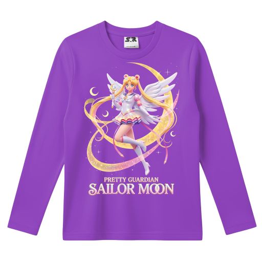 Блуза тънка „Sailor Moon – Лунна Магия“ във виолетово