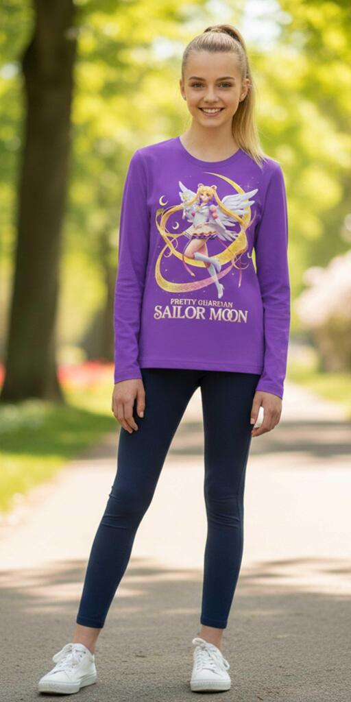 Комплект тънък 2 части (б/к) „Sailor Moon – Лунна Магия“