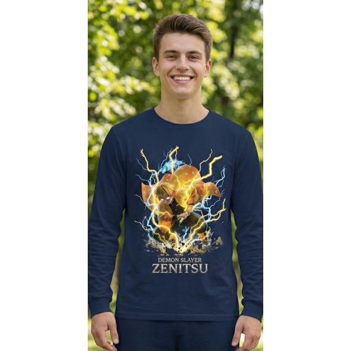 Блуза тънка Zenitsu (Demon Slayer)