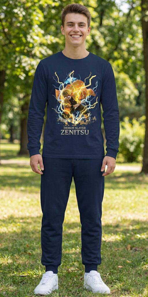Комплект тънък 2 части (б/д) Zenitsu (Demon Slayer)