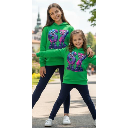 Комплект по-плътен 2 части (б.к./к.) SIX SEVEN в зелено