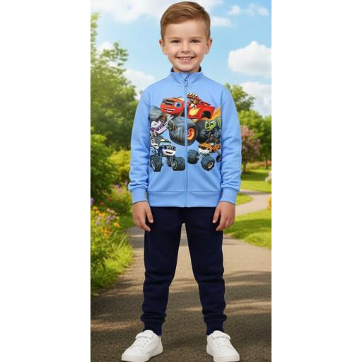 Комплект плътен 2 части (с/д) Пламъчко в синьо