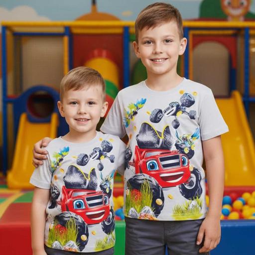 Тениска Пламъчко в сиво 1