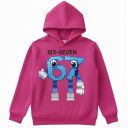 Блуза с качулка SIX SEVEN в циклам