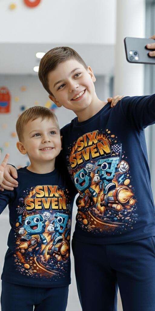 Комфортна детска блуза Six Seven за игри и приключения