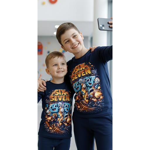 Комфортна детска блуза Six Seven за игри и приключения