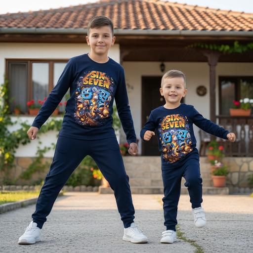 Комплект тънък 2 части (б/д) SIX SEVEN