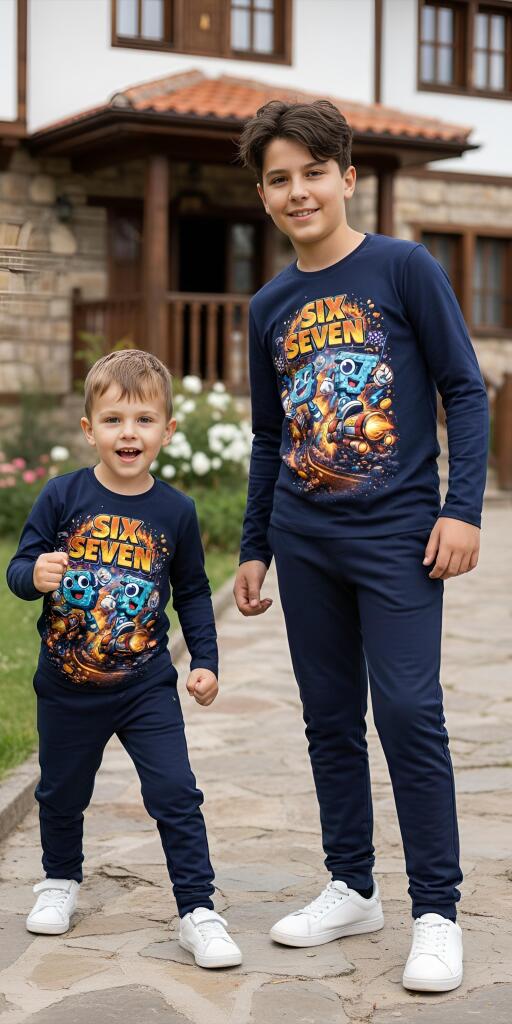 Комплект тънък 2 части (б/д) SIX SEVEN