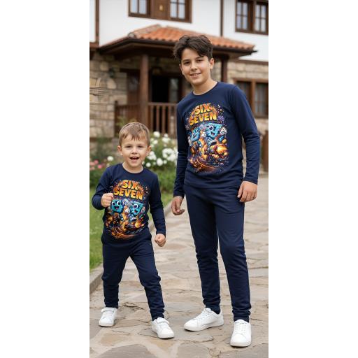 Комплект тънък 2 части (б/д) SIX SEVEN