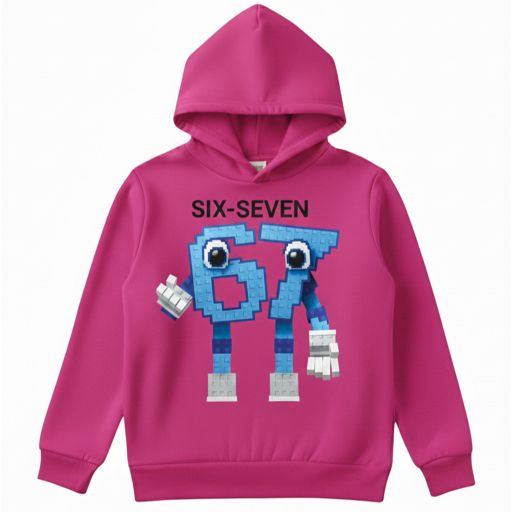 Блуза с качулка SIX SEVEN в циклам