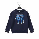 Блуза с качулка SIX SEVEN в синьо