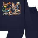 „Детски комплект Minecraft Basketball – блуза и тъмно долнище“