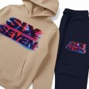 Комплект по-плътен 2 части (б.к/д) SIX SEVEN в сиво