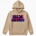 Блуза с качулка SIX SEVEN в бежово