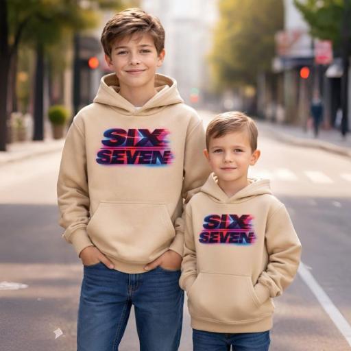 Блуза с качулка SIX SEVEN в бежово