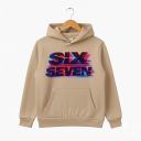 Блуза с качулка SIX SEVEN в бежово