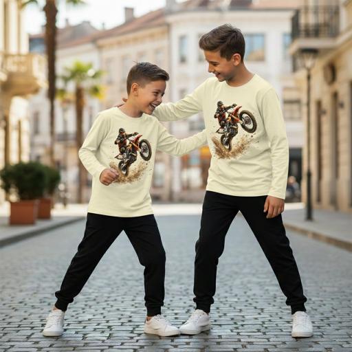 Комплект тънък 2 части (б/д) Моторист в екрю