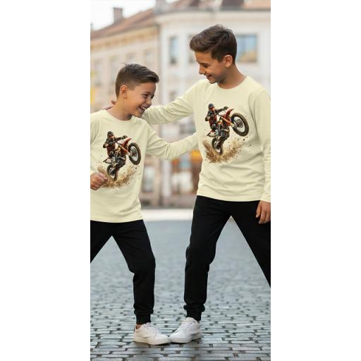 Комплект тънък 2 части (б/д) Моторист в екрю