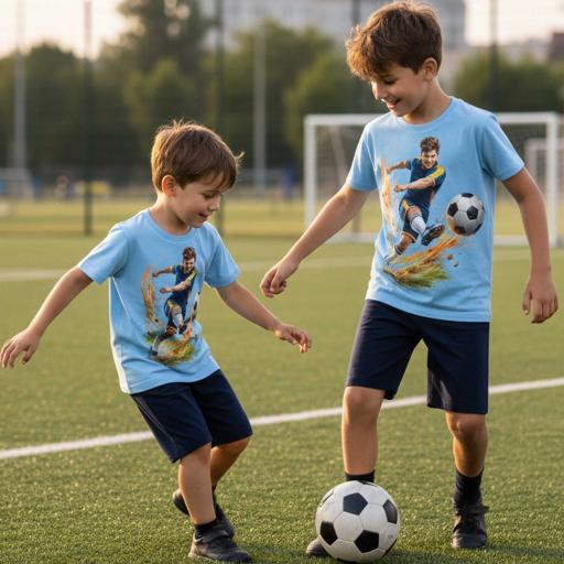 Комбинация 2 части (т/б) Футболист в синьо