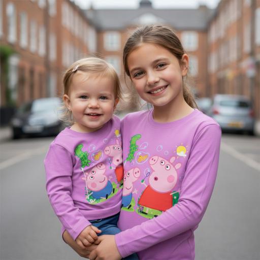 Блуза тънка Пепа и Джордж Весели балончета