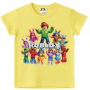 Тениска Roblox в жълто