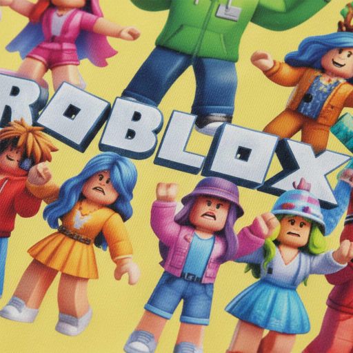 Тениска Roblox в жълто