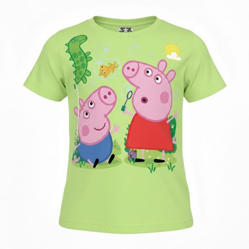 Детска тениска Peppa Pig с цветен принт