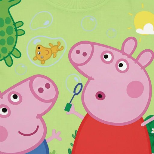 Детска тениска Peppa Pig с цветен принт