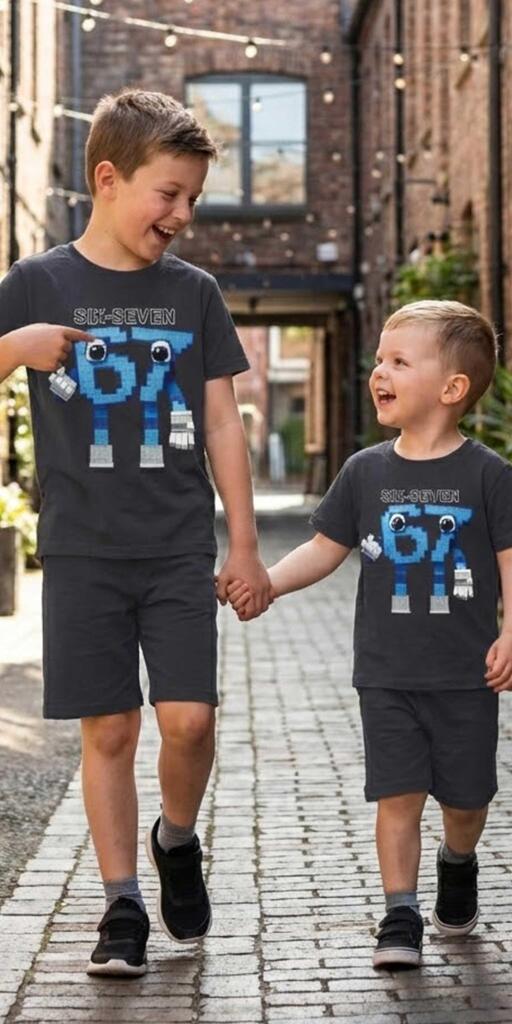 Комбинация 2 части (т/б) SIX SEVEN в тъмносиво