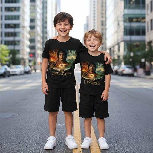 Летен комплект тениска и бермуди The Lord of the Rings